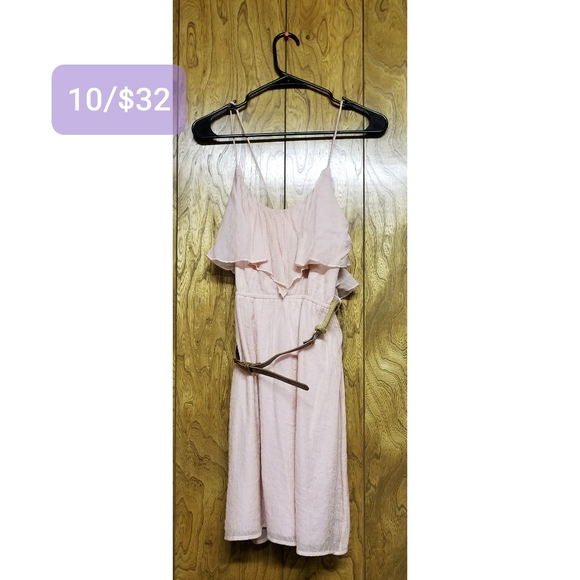 hello miss Dresses & Skirts - Franchesca's Pink Ruffle Dress